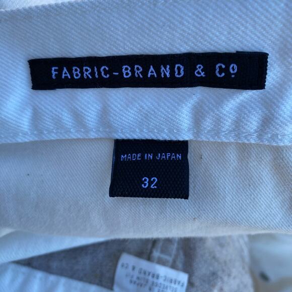 NWOT Fabric Brand & Co. 32 Japanese Selvedge Slim - Picture 7 of 11